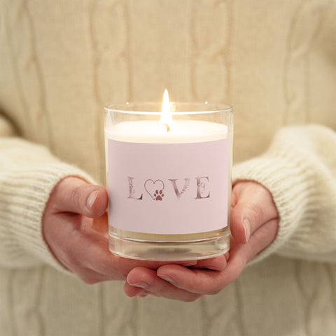 Glass Lid Jar Pure Soy Candle — One Love Candle & Bath